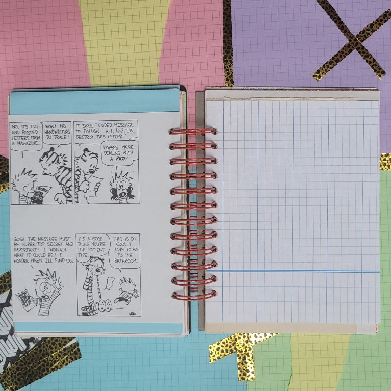A5 PUNK JUNK JOURNAL - 140+ Pages with CUTTING MAT COVER
