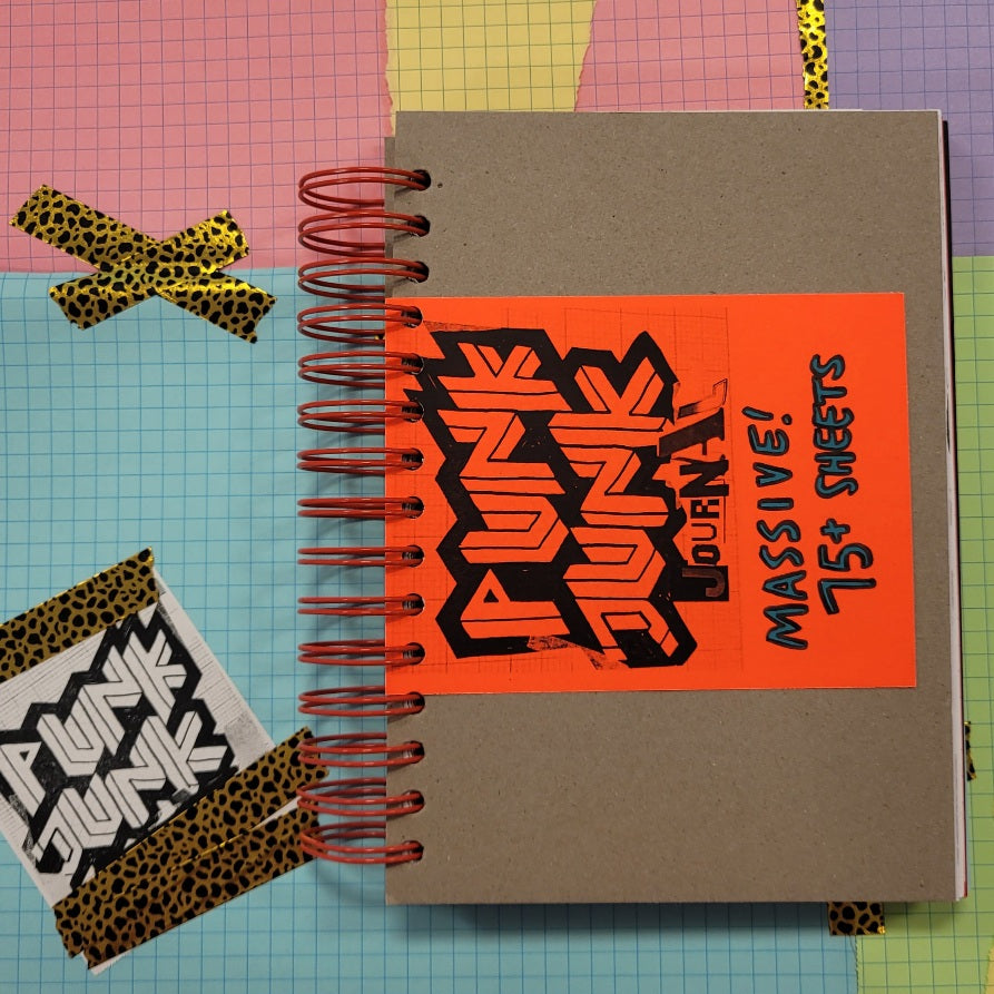 A5 PUNK JUNK JOURNAL - 150+ Pages