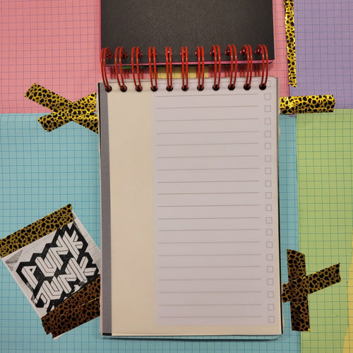 A5 PUNK JUNK JOURNAL - 100+ Pages with CUTTING MAT COVER