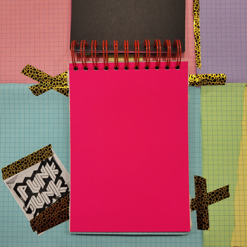 A5 PUNK JUNK JOURNAL - 100+ Pages with CUTTING MAT COVER