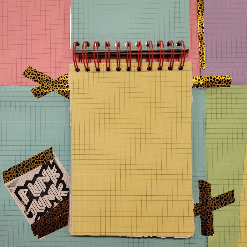 A5 PUNK JUNK JOURNAL - 100+ Pages with CUTTING MAT COVER