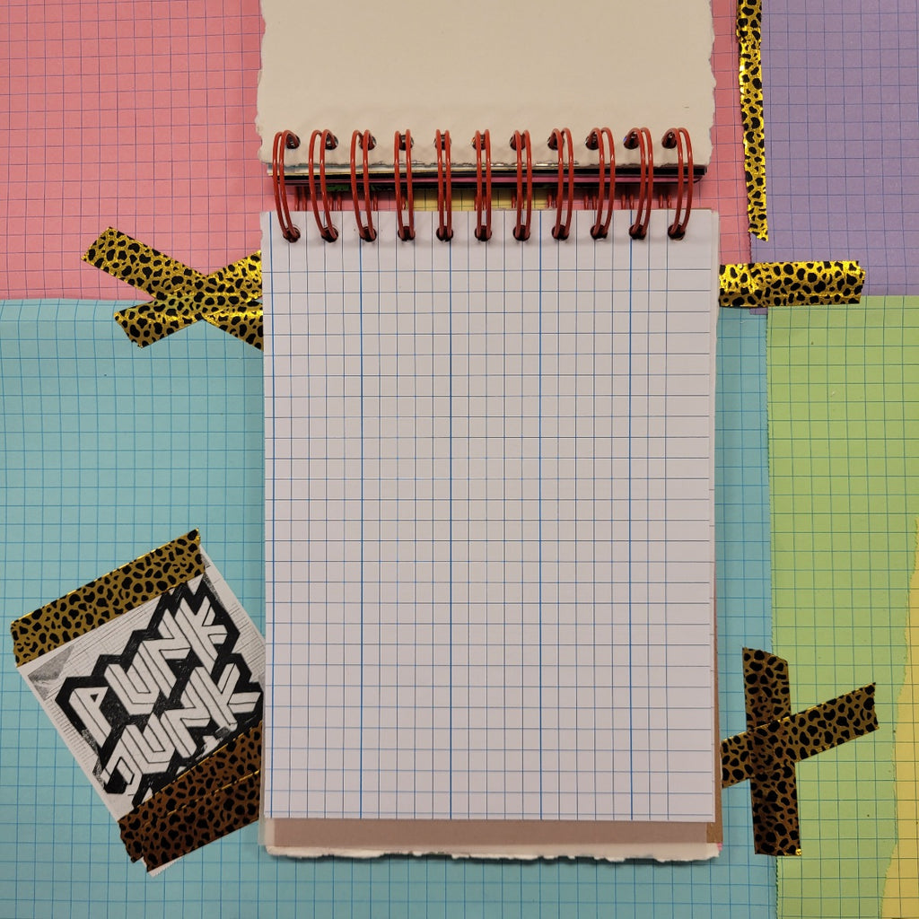 A5 PUNK JUNK JOURNAL - 100+ Pages with CUTTING MAT COVER