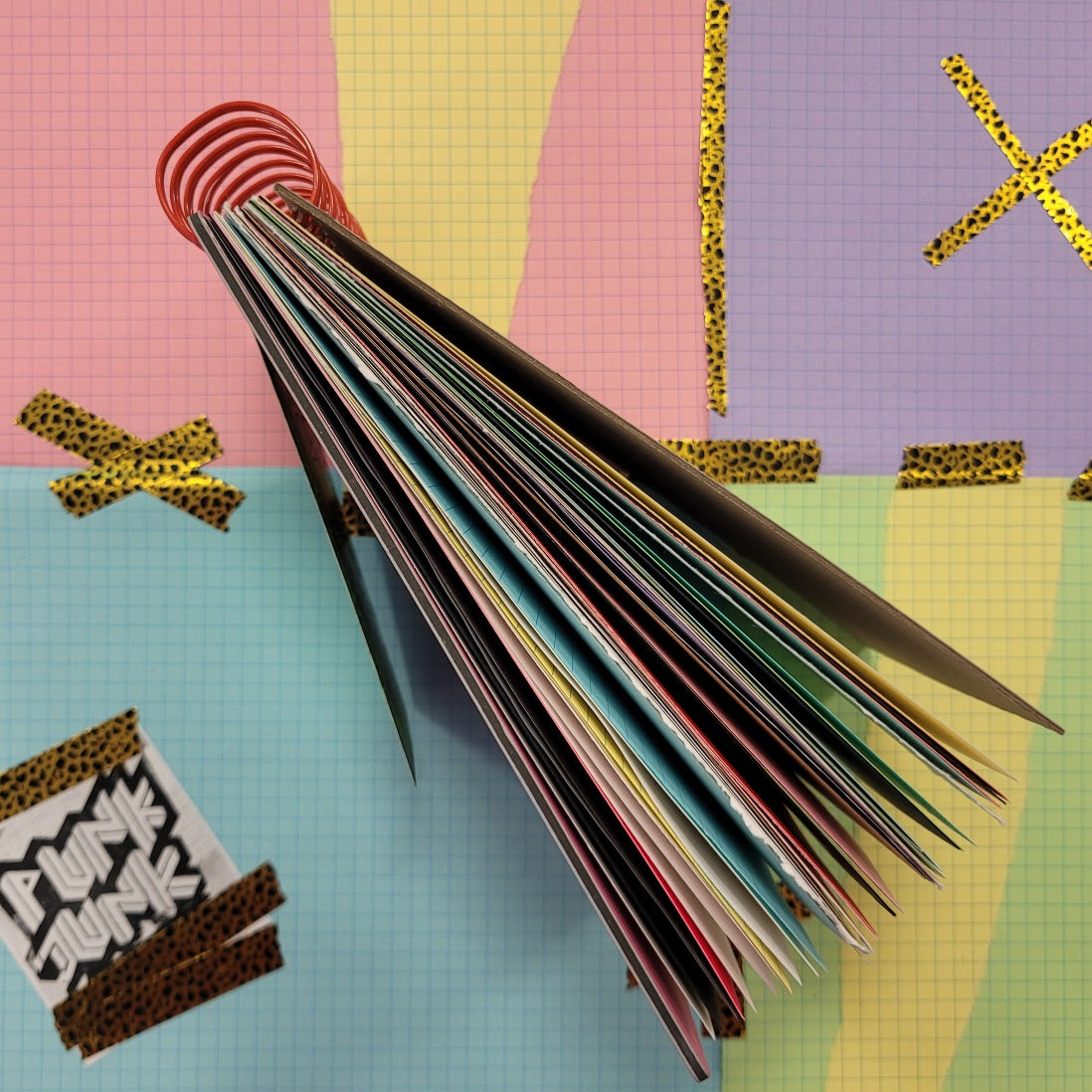 A5 PUNK JUNK JOURNAL - 100+ Pages with CUTTING MAT COVER