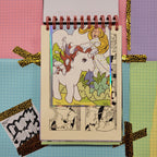A5 PUNK JUNK JOURNAL - 260+ Pages with CUTTING MAT COVER - COLLAGEMANIA EDITION!