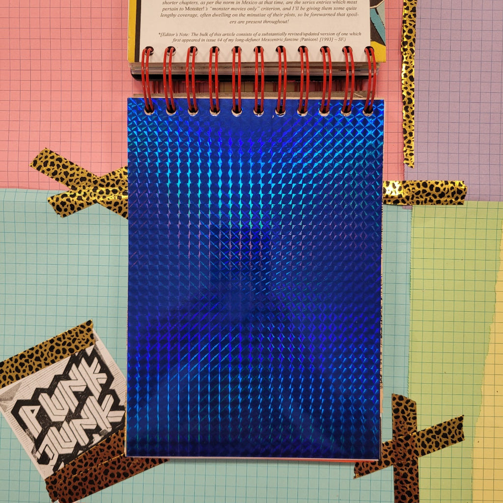 A5 PUNK JUNK JOURNAL - 260+ Pages with CUTTING MAT COVER - COLLAGEMANIA EDITION!