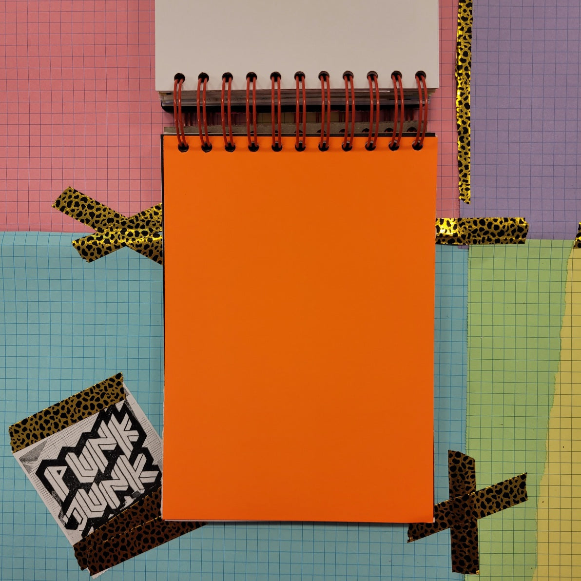 A5 PUNK JUNK JOURNAL - 260+ Pages with CUTTING MAT COVER - COLLAGEMANIA EDITION!