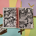 A5 PUNK JUNK JOURNAL - 180+ Pages with CUTTING MAT COVER