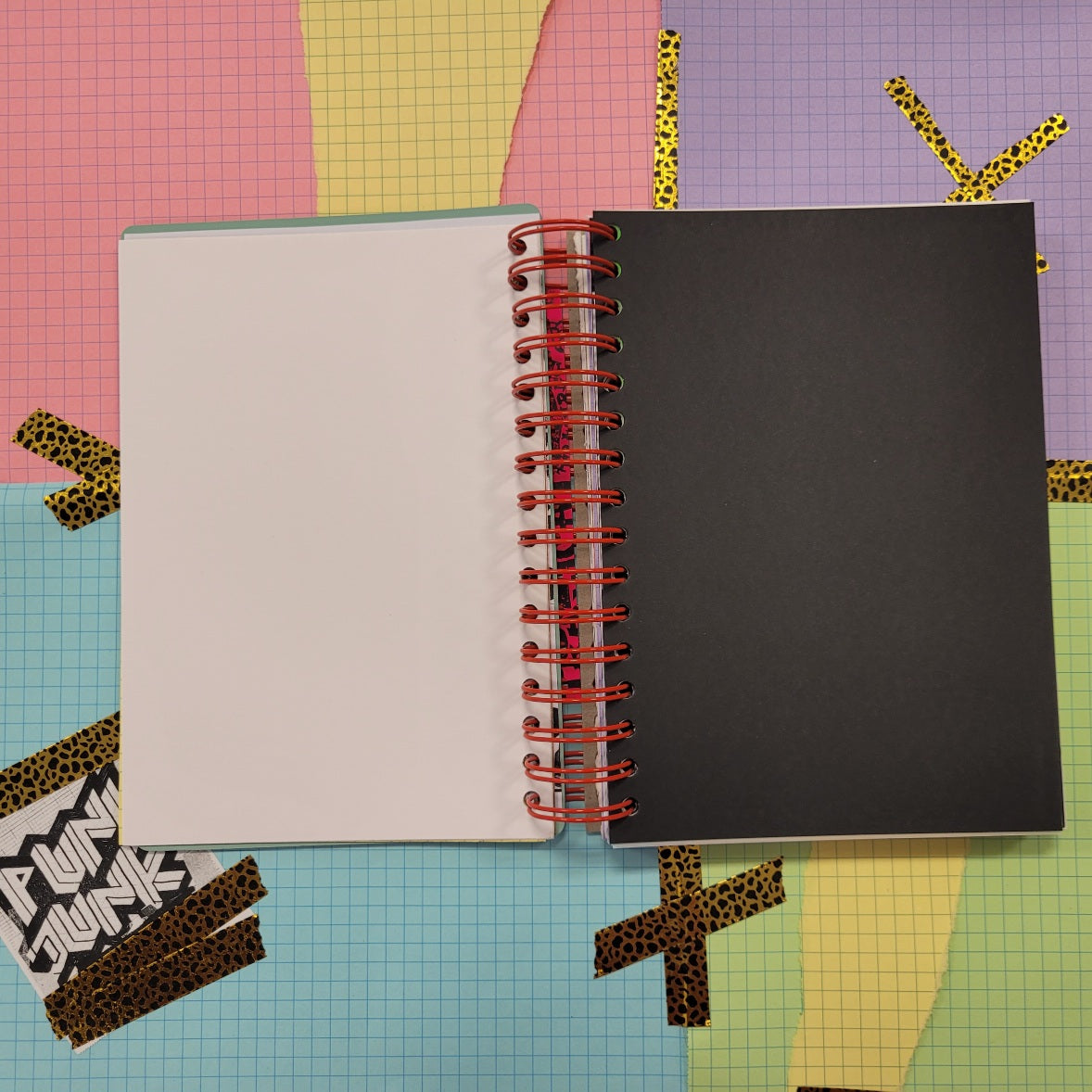 A5 PUNK JUNK JOURNAL - 180+ Pages with CUTTING MAT COVER