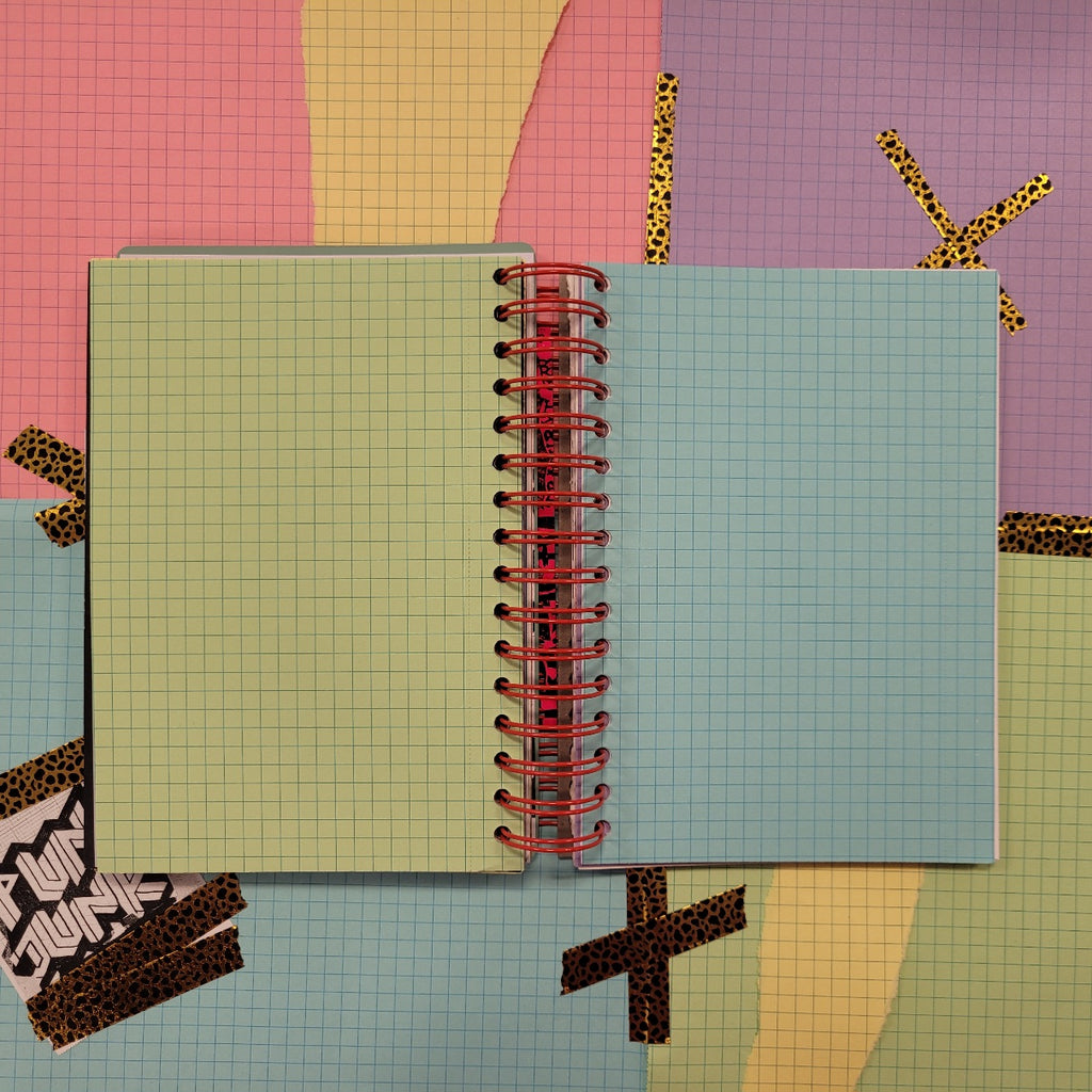 A5 PUNK JUNK JOURNAL - 180+ Pages with CUTTING MAT COVER