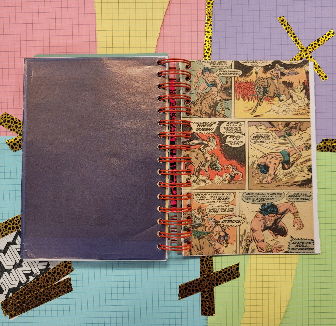 A5 PUNK JUNK JOURNAL - 180+ Pages with CUTTING MAT COVER