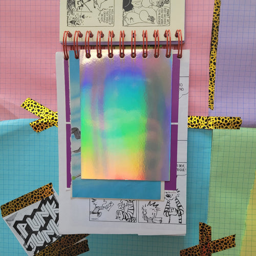 A5 PUNK JUNK JOURNAL - 160+ Pages with CUTTING MAT COVER
