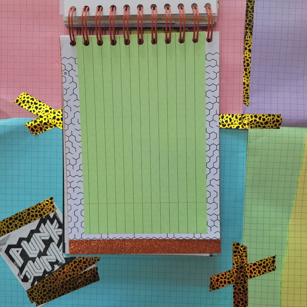A5 PUNK JUNK JOURNAL - 160+ Pages with CUTTING MAT COVER
