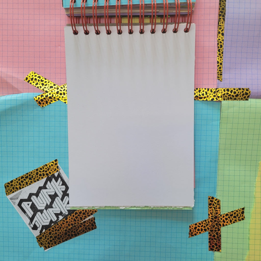 A5 PUNK JUNK JOURNAL - 160+ Pages with CUTTING MAT COVER